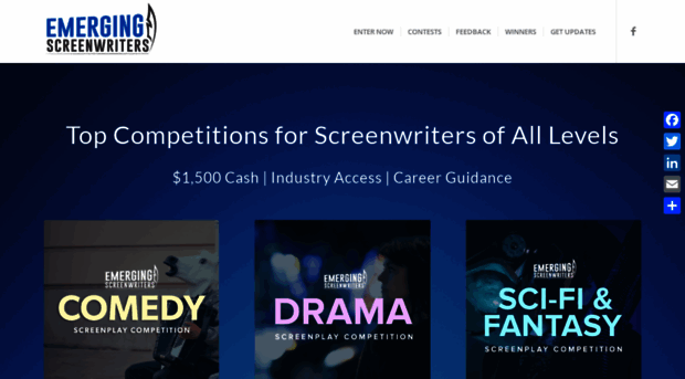 emergingscreenwriters.com