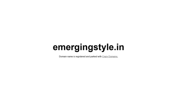 emergingstyle.in