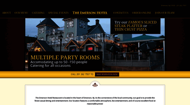 emersonhotelrestaurant.com