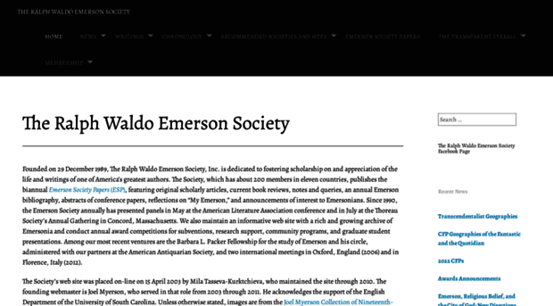 emersonsociety.org