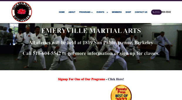 emeryvillemartialarts.com