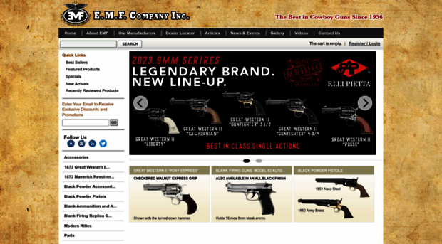 Black Powder Pistols - EMF Company, Inc.
