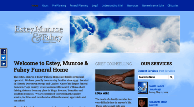 emfaheyfuneralhome.com - Home | Estey Munroe & Fahey Fu... - Em Fahey