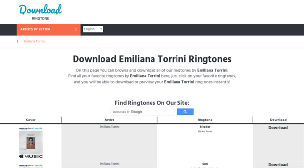 emilianatorrini.download-ringtone.com