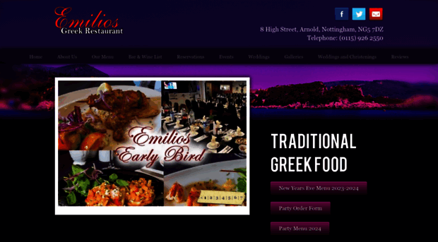 emiliosgreekrestaurant.co.uk