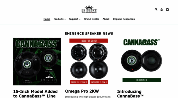 eminence-speakers-llc.myshopify.com