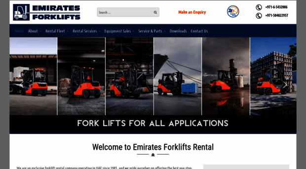 emiratesforklifts.com