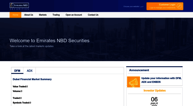 emiratesnbdsecurities.com