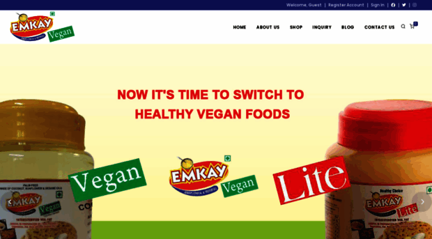 emkayfoodproducts.com