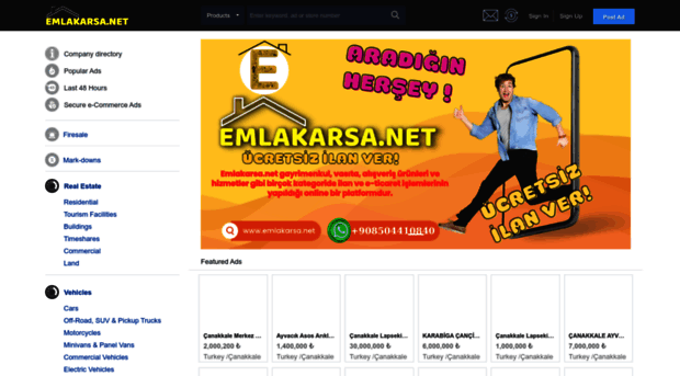 emlakarsa.net