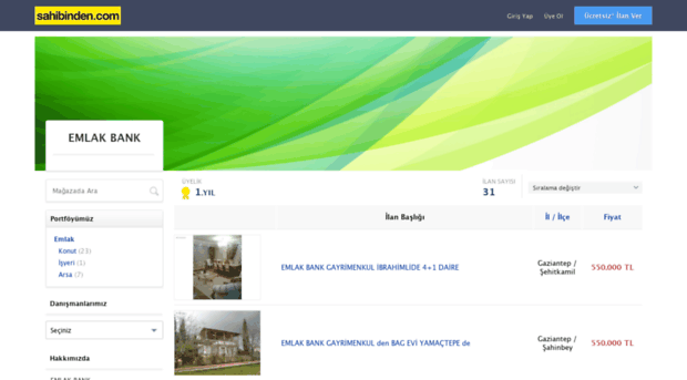emlakbankgaziantep.sahibinden.com