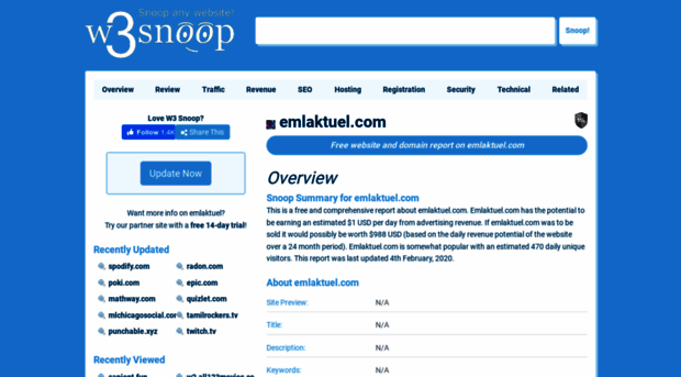 emlaktuel.com.w3snoop.com