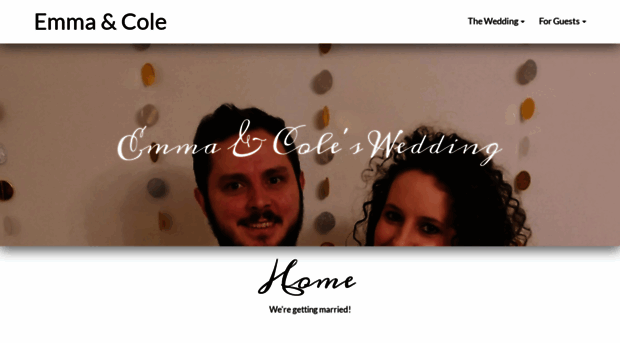 emmaandcole.gettingmarried.co.uk