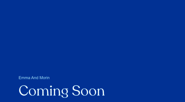 emmaandmorin.com