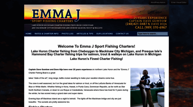 emmajsportfishingcharters.com