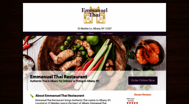 emmanuelthairestaurant.com