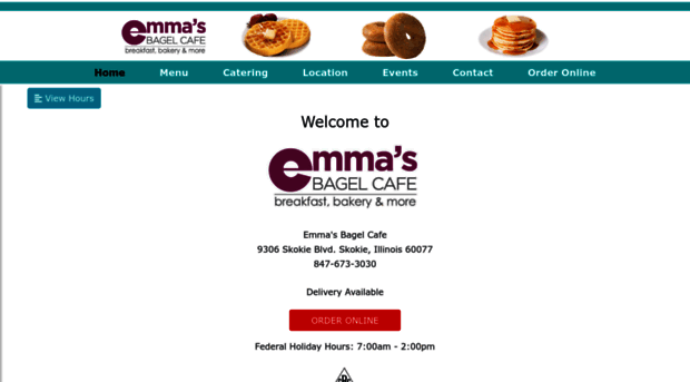 emmasbagelcafe.com