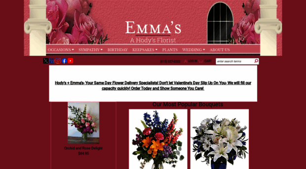 emmasflowers.com