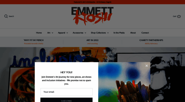 emmettkyoshiart.com