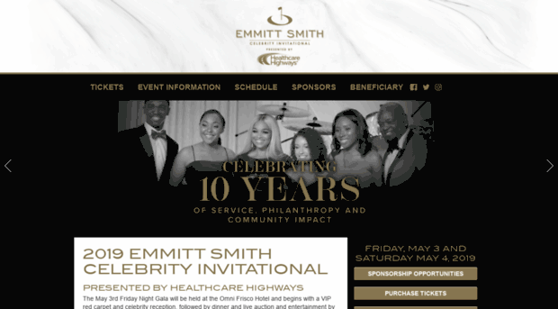 emmittsmithcelebrityinvitational.com