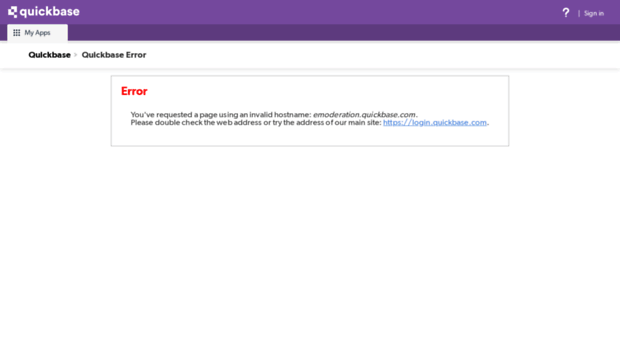 emoderation.quickbase.com