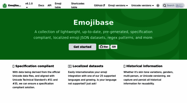 emojibase.dev