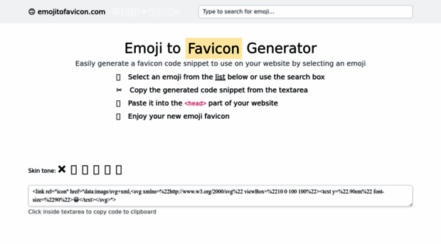 emojitofavicon.com