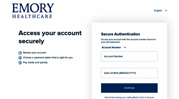 emoryhealthcare.mysecurebill.com