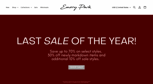 emoryparkclothing.com