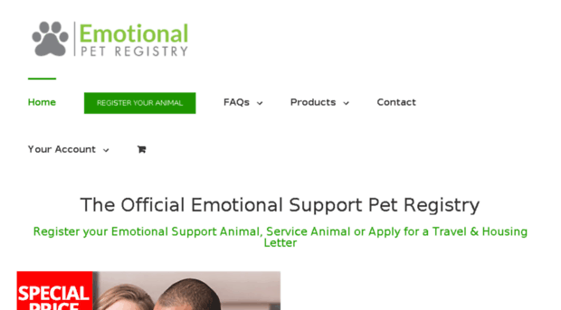 emotionalpetregistry.org