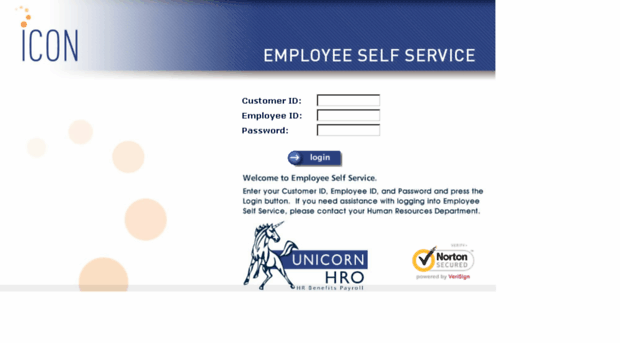 emp.unicornhro.com - Employee Self-Service Login Pa... - Emp ...
