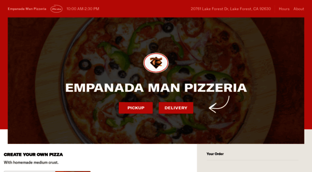 empanadamanpizzeria.com