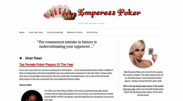 emperesspoker.com