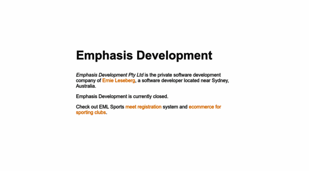 emphasisdevelopment.com