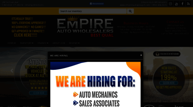 empireautogroupct.com