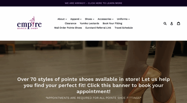 empiredanceshop.com