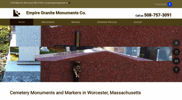 empiregranitemonuments.com