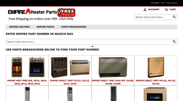 empireheaterparts.com