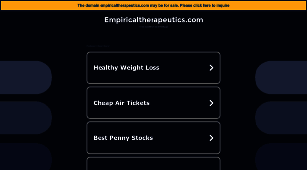 empiricaltherapeutics.com