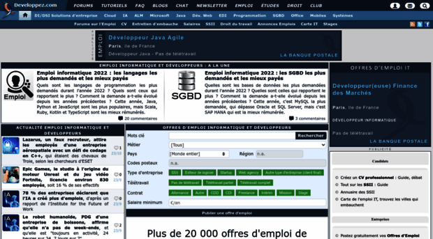 emploi.developpez.com