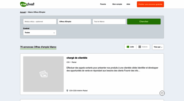 emploi.vivastreet.ma