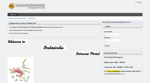 employeeportal.brakesindia.com