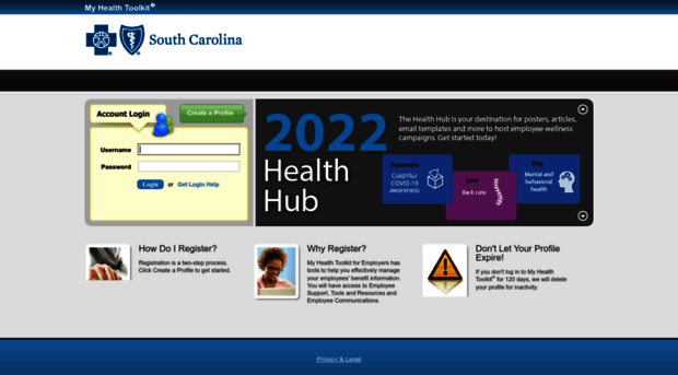 employer.southcarolinablues.com