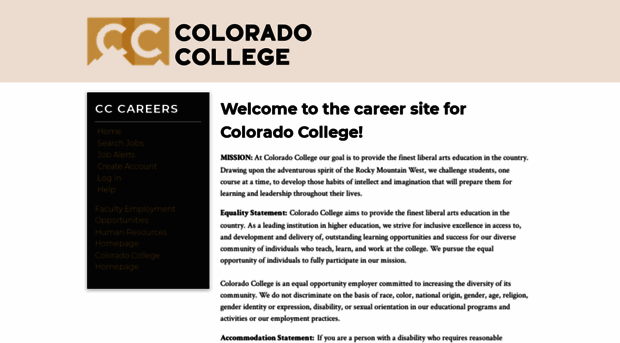 employment.coloradocollege.edu