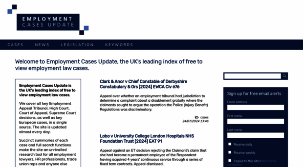 employmentcasesupdate.co.uk