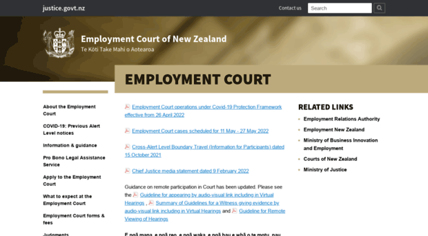 employmentcourt.govt.nz