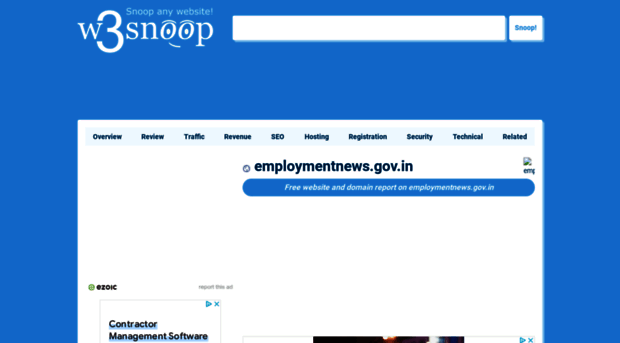 employmentnews.gov.in.w3snoop.com