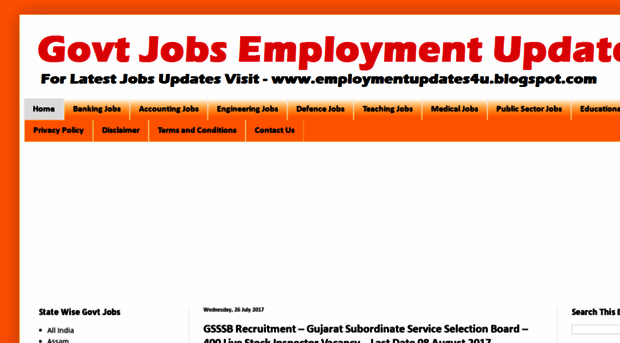 employmentupdates4u.blogspot.com