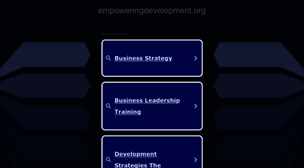 empoweringdevelopment.org