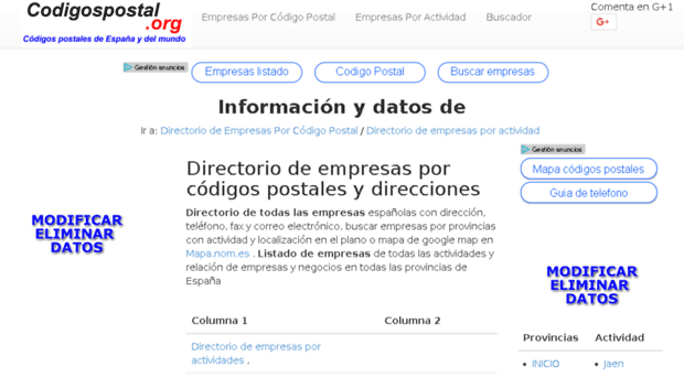 empresas.codigospostal.org